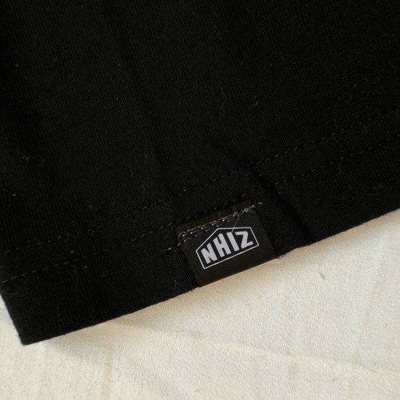 NHIZ Izzue Plus Neighborhood T-Shirt Union Jack Black XL Special Project Cotton - Picture 5 of 11